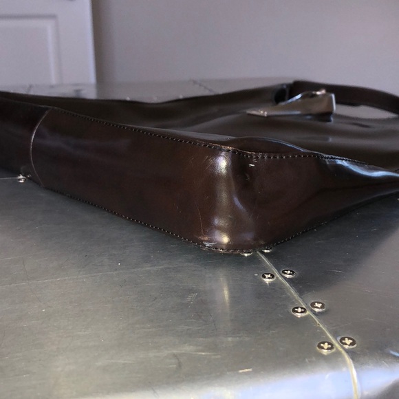 Kenzo Brown Leather Drop Shoulder Bag - Picture 6 of 11